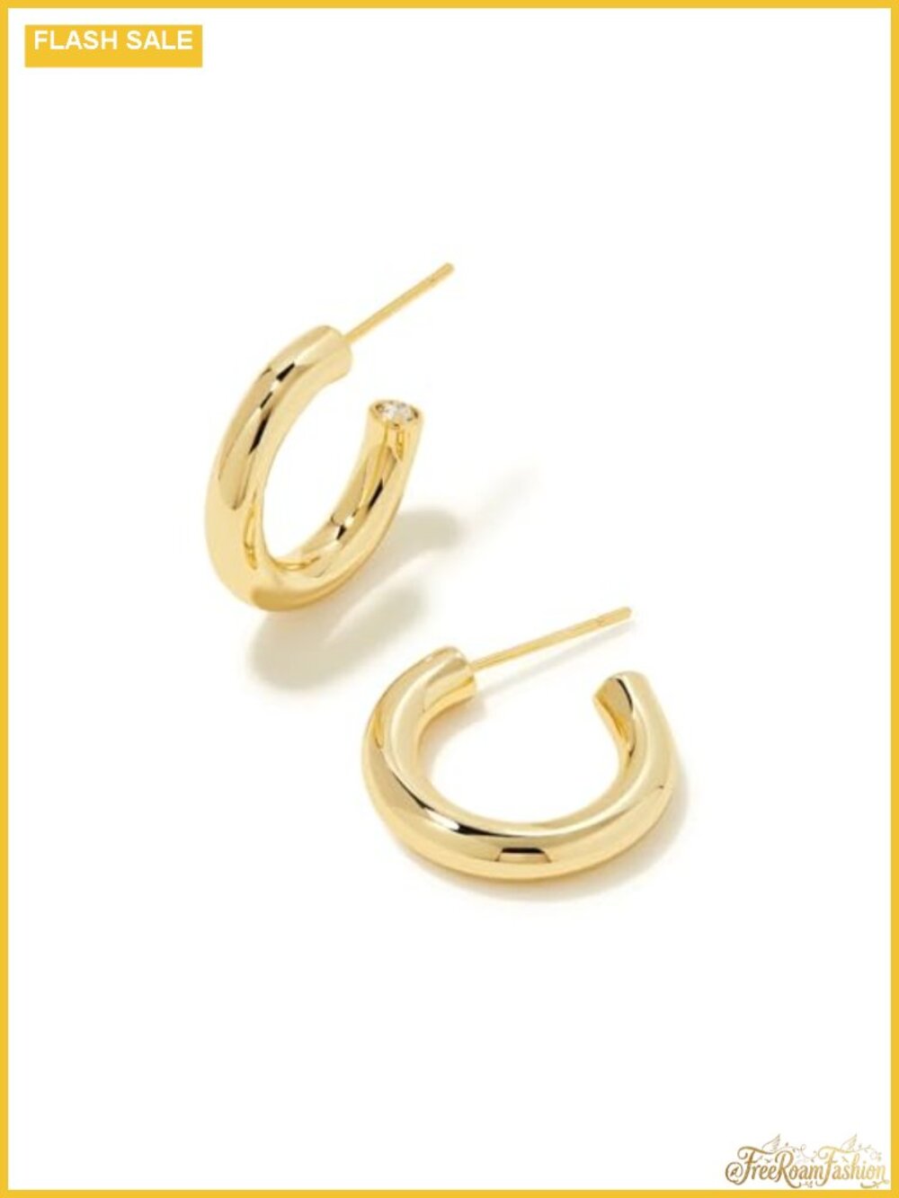 Kendra Scott Colette 14K Gold Plated Huggie Hoop Earrings